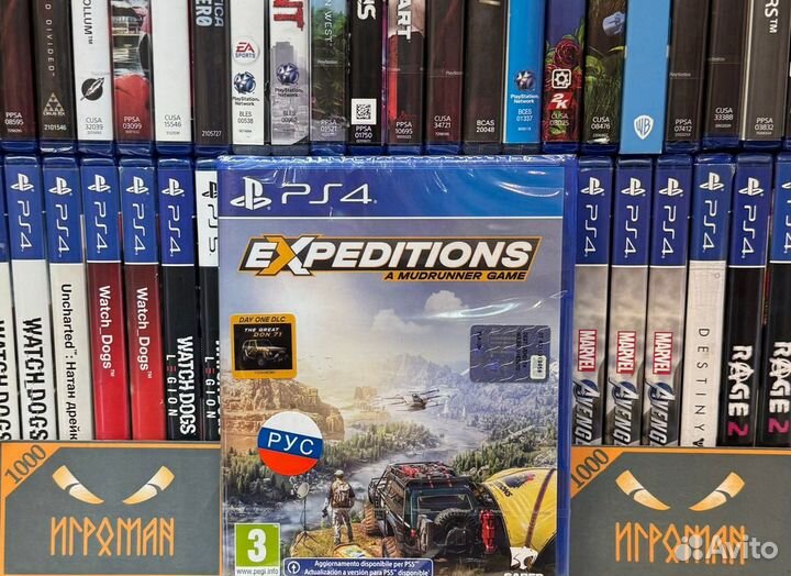 Игры PS4 Expeditions: A MudRunner Game