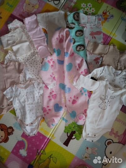 Вещи пакетом для новорожденных