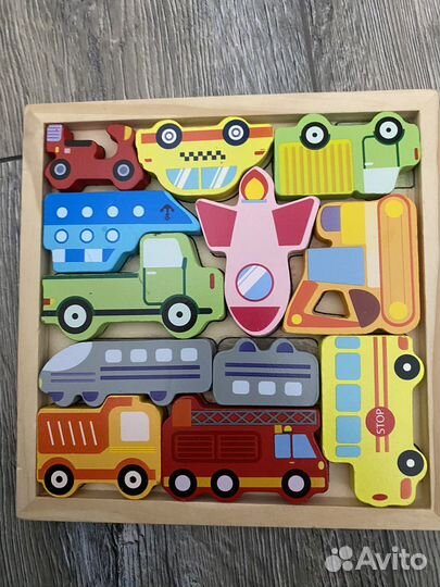 Деревянный конструктор Томик