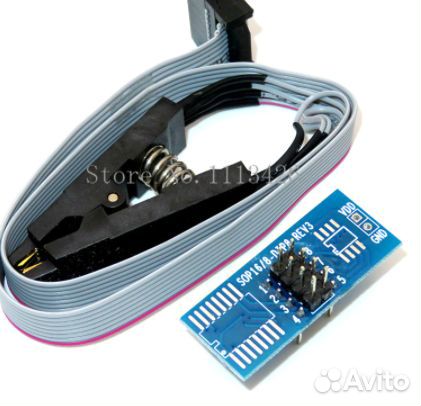 Программатор и прищепка