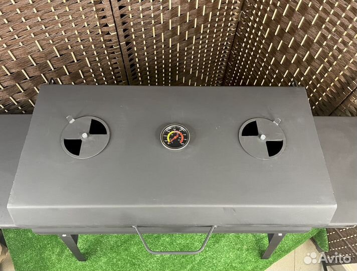 Мангал гриль коптильня