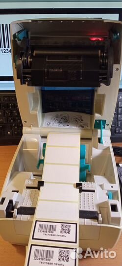 Термотрансферный принтер этикеток Zebra TLP2844