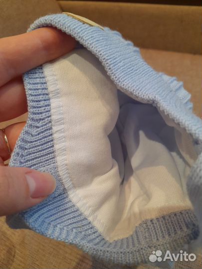 Шапочка для малыша весна