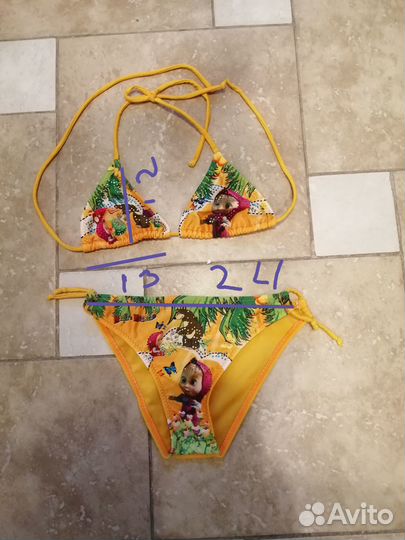 Купальник для девочки, 8-11 лет