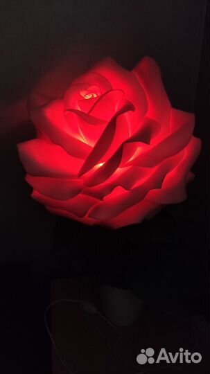 Светильник Роза из изолона