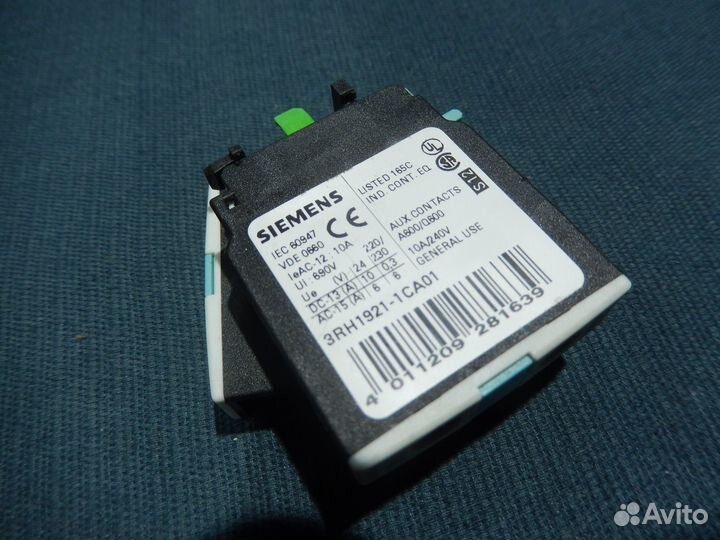 Блок дополнительных контактов Siemens 3RH1921-1CA0