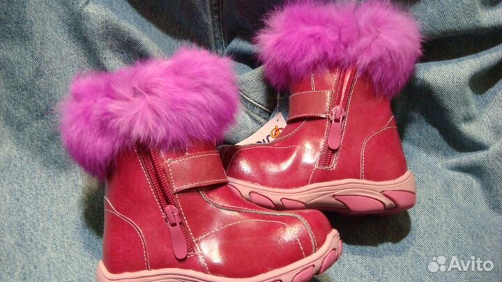 Сапожки на девочек 
