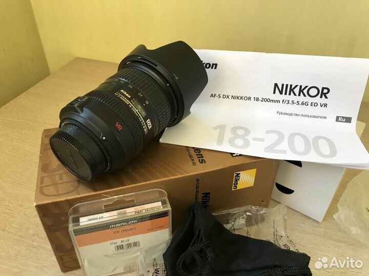 Nikon AF-S Nikkor 18-200 f/3.5-5.6G ED VR DX