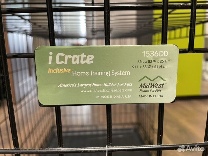 Клетка midwest icrate 91 х 58 х 64см