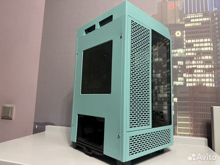 Корпус Thermaltake The Tower 100 Turquoise