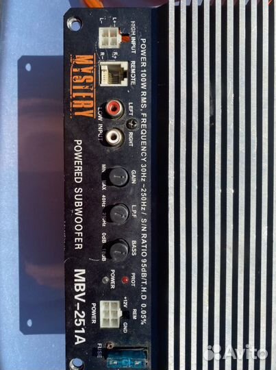 Усилитель автомобильный mystery