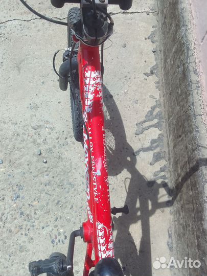 BMX с укреплёной рамой