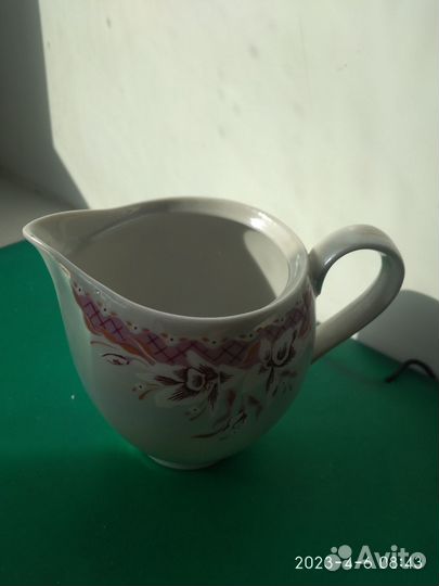 Молочник. Сливочник.Кольдиц. Фарфор из гдр