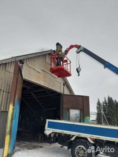 Услуги кран манипулятора (длина 4 м,груз 3 т, кму