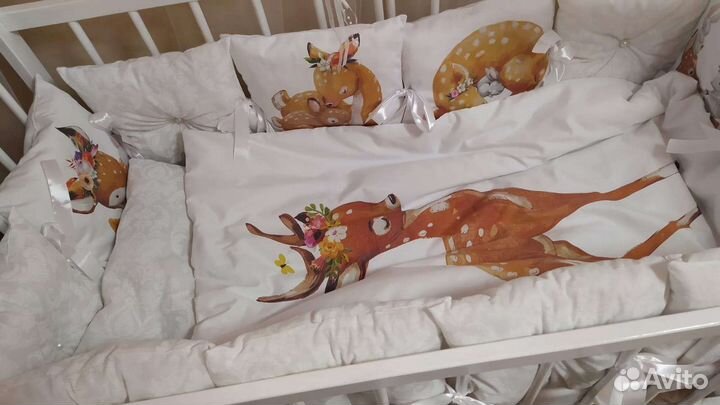 Бортики в кроватку