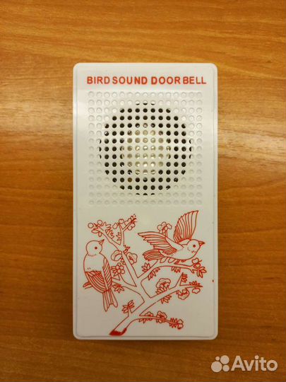 Дверной звонок с пением лесных птиц