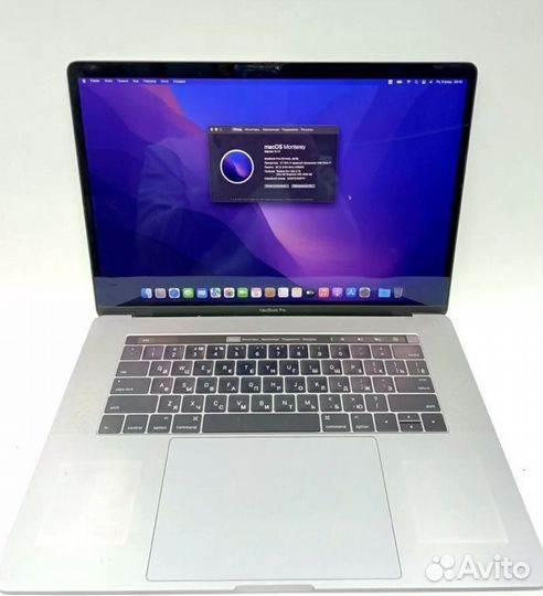 Macbook Pro 15 2016 touch bar