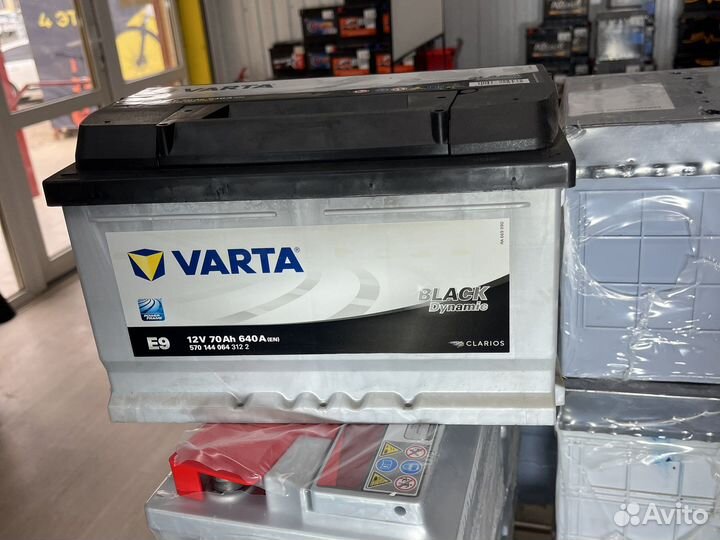 Аккумулятор Varta 70Ач 640А низкий