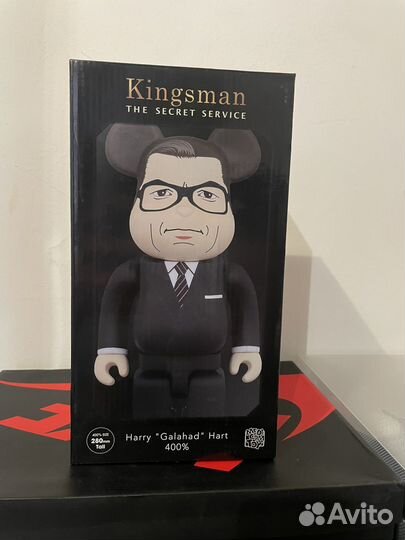 400% Bearbrick x Harry Galahad Hart (Kingsman)