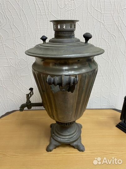 Самовар на дровах угольный СССР