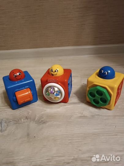 Кубики fisher price