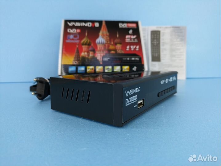 Тв приставка ресивер Yasin с ютуб
