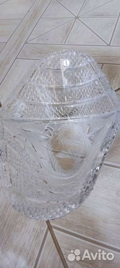 Конфетница хрусталь СССР