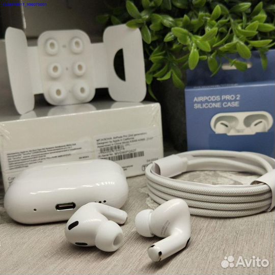 Airpods pro 2 type c premium + чехол