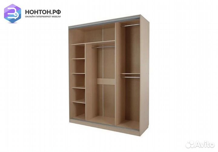 Шкаф-купе Бассо 9-600 88 дуб млечный