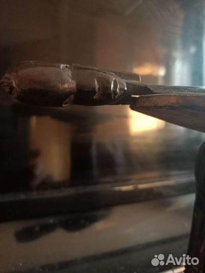 Сувенирный нож из чёрного дерева Африка