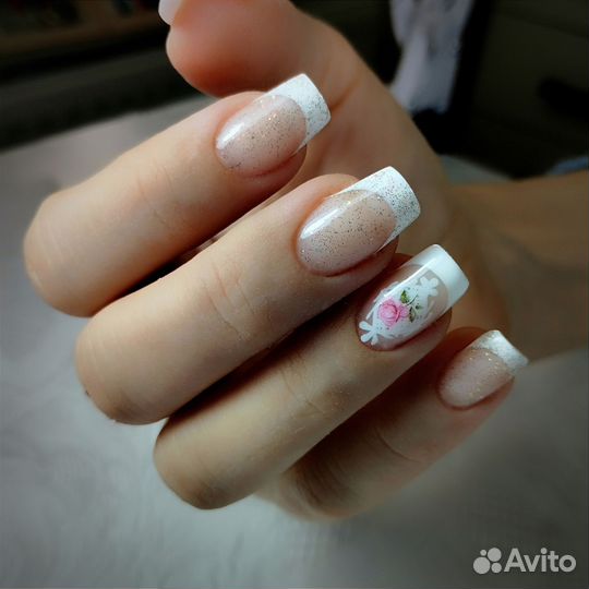 Маникюр, гель лак, наращивание