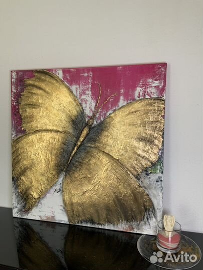 Бабочка картина интерьерная