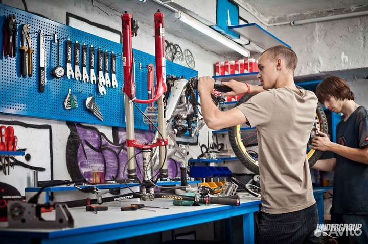 Веломастерская, ремонт велосипедов,веломастер