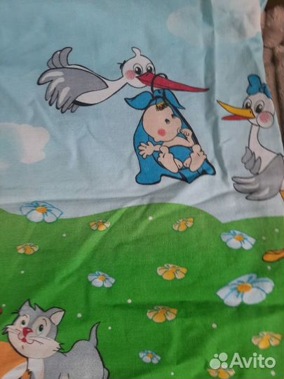 Детское постельное белье в детскую кроватку