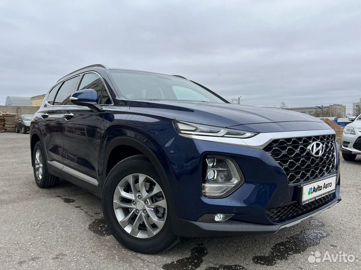 Hyundai Santa Fe 2.2 AT, 2019, 71 000 км