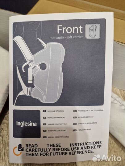 Кенгуру рюкзак inglesina front soft carrier