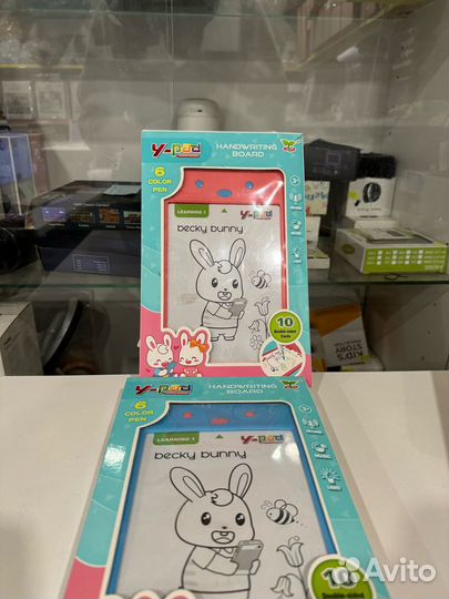 3D Планшет для рисования, 6 маркеров, 10 карточек