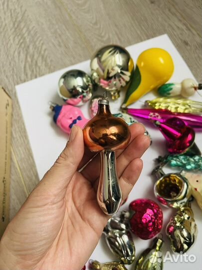 Елочные игрушки СССР