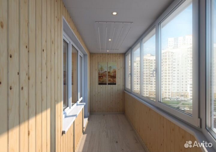 Остекление балкона и установка пластиковых окон