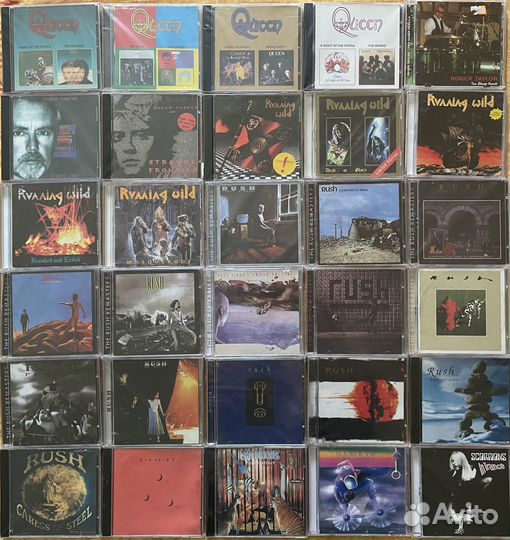 Зарубежные исполнители, коллекция CD дисков