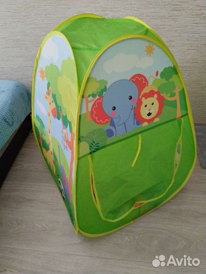 Детская палатка новая+шарики
