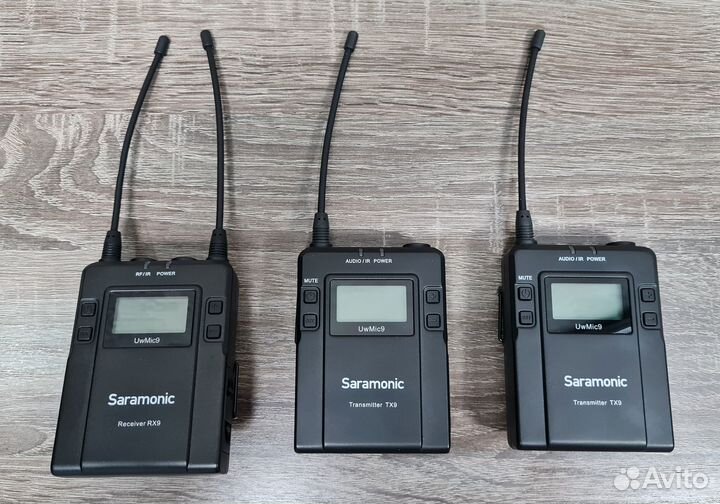 Радиосистема Saramonic UwMic9 (TX9+TX9+RX9)