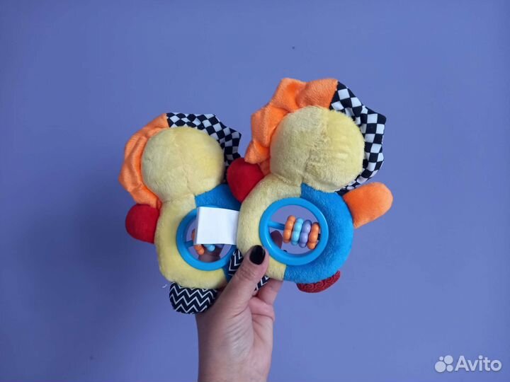 Новая погремушка Львёнок 0+ марки Valori Италия