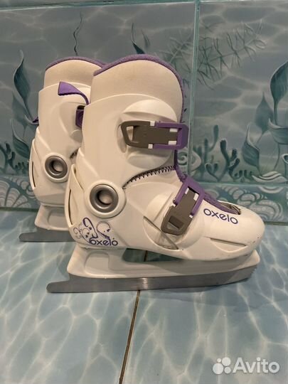 Коньки детские раздвижные 30-32