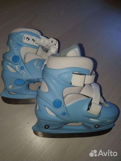 Коньки детские раздвижные 27-30 размер