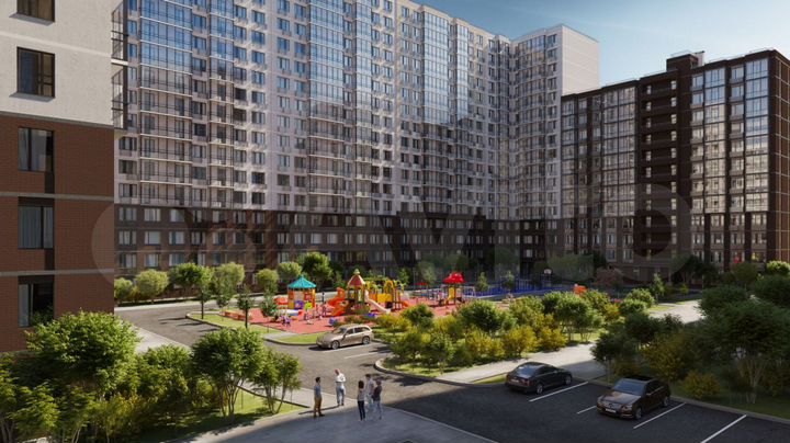 Квартира-студия, 22,4 м², 4/17 эт.