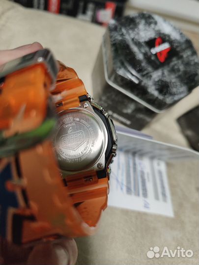 Новые часы Casio G-shock GM-2100SS-1A Оригинал