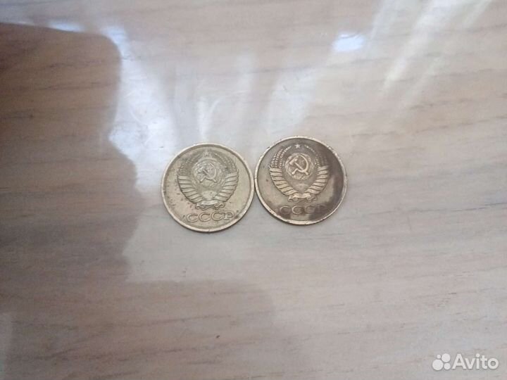 1 копейка 1987 года(2 шт за 5000руб)