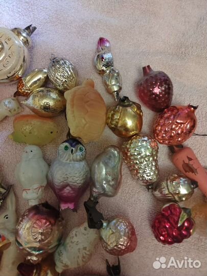 Елочные игрушки СССР