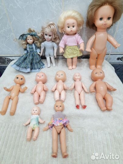 Куклы пупсики СССР